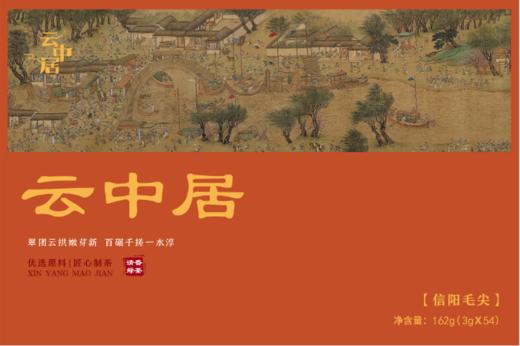 空礼盒-知晓系列特级信阳毛尖162g（3gx54） 商品图0