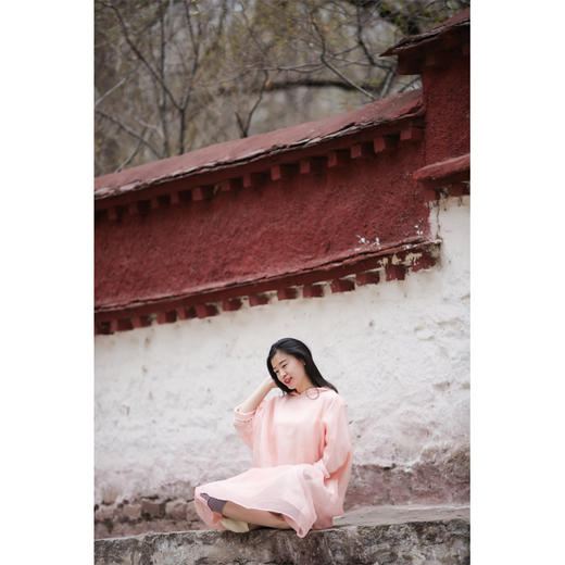 【2026东衣作】无事小神仙（西藏粉）-连衣裙（23707145弗肯红） 商品图1