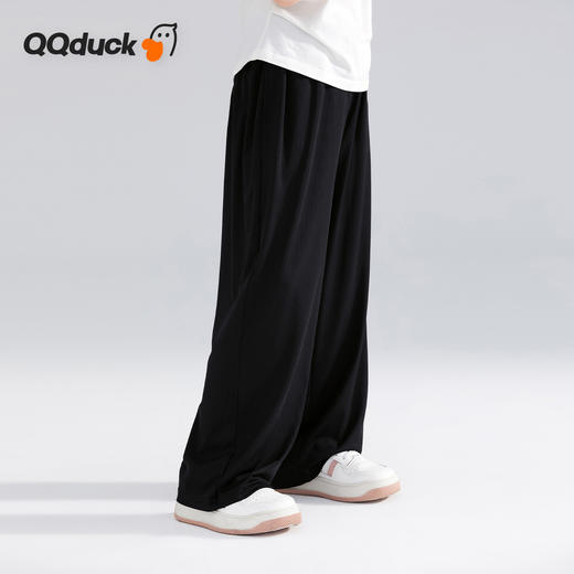 【凉感丝滑高垂速干】【120-165】【可可鸭】女童夏季薄款阔腿裤洋气喇叭裤90%锦纶 10%氨纶 商品图4