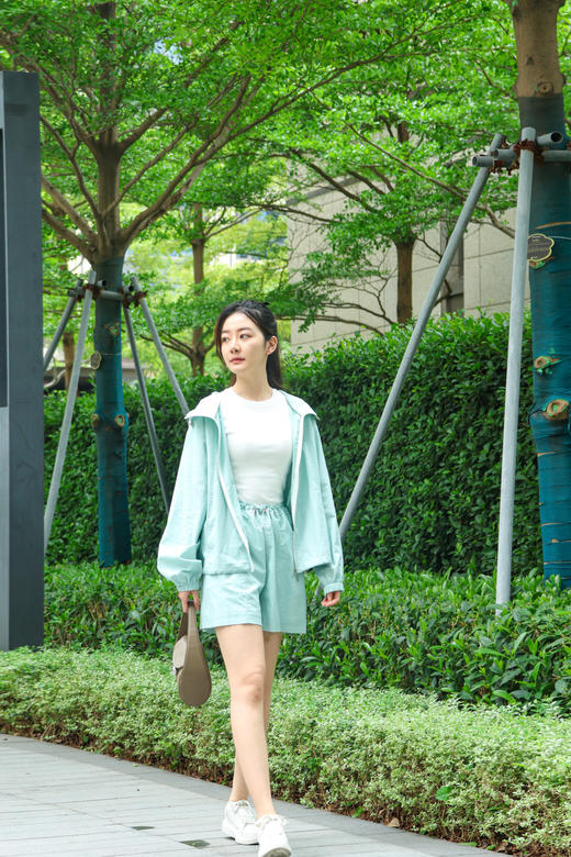 薄荷曼波风休闲套装 商品图0