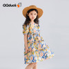 【120-165】【可可鸭】女童短袖连衣裙夏季碎花田园裙子 商品缩略图8