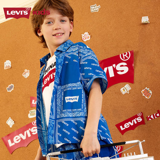 LEVIS 夏 大童小童 儿童童装衬衫 LVB-WT-K768 商品图2