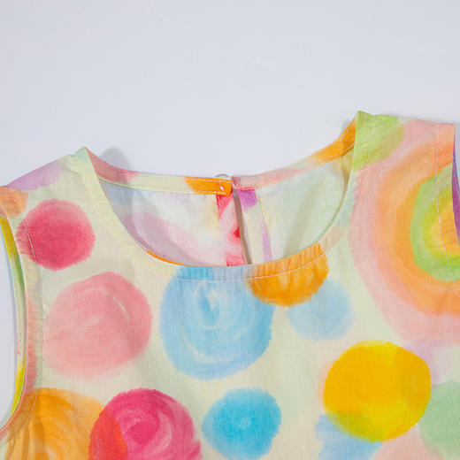 贝贝怡夏装连衣裙洋气纯棉公主裙2024新款夏季薄款裙子ZB2DQ005 商品图11