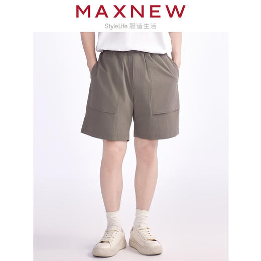 【短裤】男装休闲速干宽松五分裤 1N2114203 商品图0