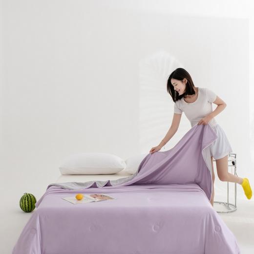 【小凉芯黑科技冷感技术，轻盈自在睡！】双A类凉感丝 冰淇淋夏凉被 可机洗夏季空调被 学生宿舍单双人夏被！ry 商品图5