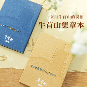 牛首山集章本旅行盖章本空白笔记本高颜值精美纪念手账本