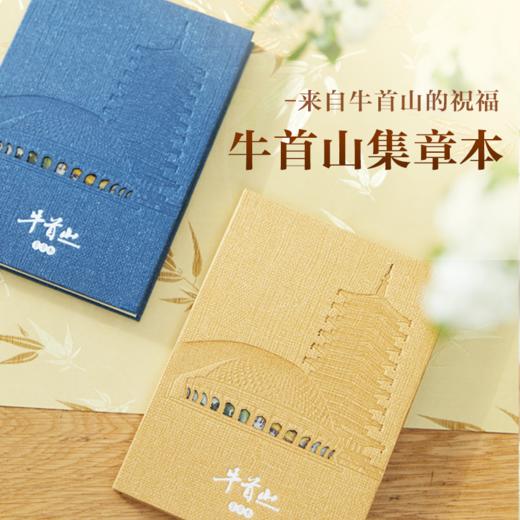 牛首山集章本旅行盖章本空白笔记本高颜值精美纪念手账本 商品图0