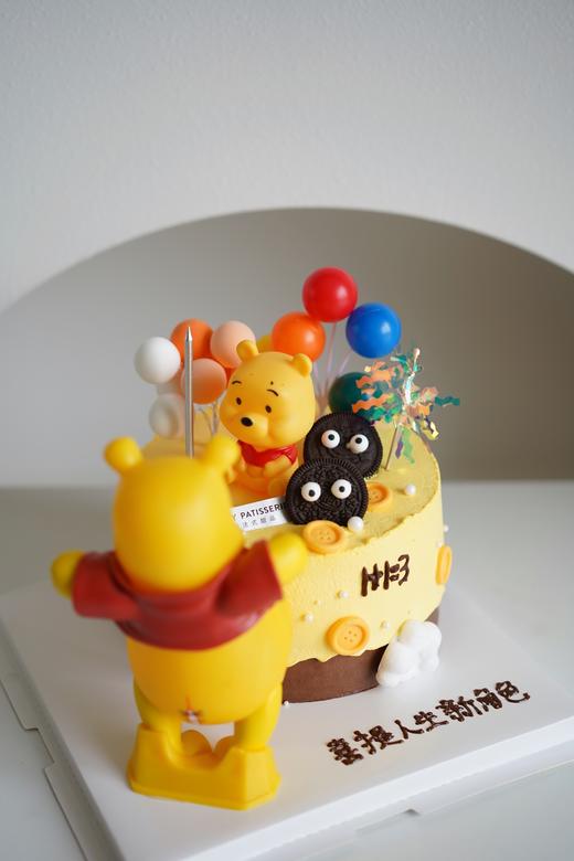 主题奶油蛋糕 | 鲜果原味奶油 - 大肚维尼 商品图0