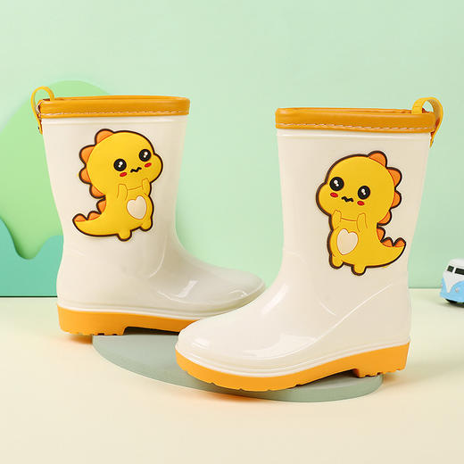 【幼儿园老师推荐，小胖马儿童雨靴】韩国雨鞋儿童雨靴，幼儿园胶鞋卡通可爱，防滑宝宝小孩子男童女童防水QQ父亲节礼物新年礼盒年货礼盒 商品图4