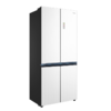 美的（Midea）冰箱527升十字四门60cm薄纯平全嵌微晶一周净味除菌智能家用冰箱BCD-527WUSGPZMA 白/蓝/灰 商品缩略图1