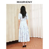 MAXRIENY欧式园艺复古风连衣裙2024夏款茶歇裙珍珠钻扣流苏裙子(货号:MS85DR257) 商品缩略图3