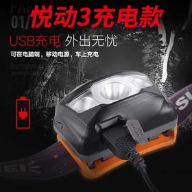 MJ山力士充电头灯