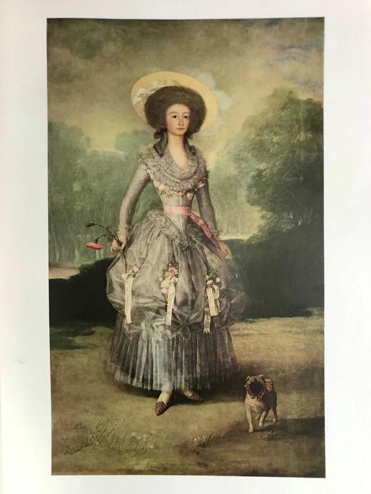 38.5*29cm！1946年 国家艺术画廊杰作图集 近百幅彩色插图 漆布精装8开 商品图7