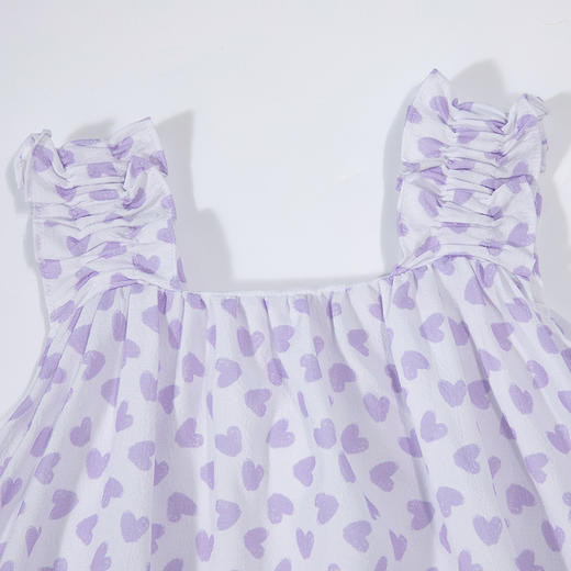 贝贝怡儿童套装夏季新款薄款亲肤透气休闲无袖背心套装女童ZB2DT040 商品图1