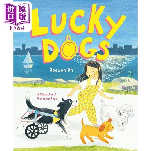 【中商原版】幸运狗 Lucky Dogs A Story About Fostering Pups英文原版 儿童绘本故事 动物宠物故事图画书 精装进口读物4-8岁 商品图0