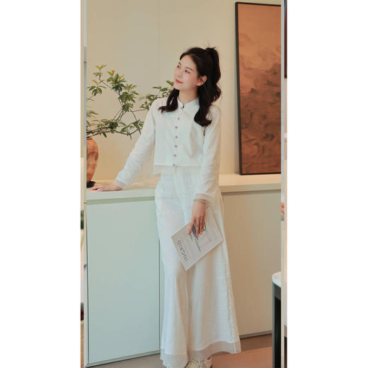 【2026东衣作】 中式上衣（21705055皦玉） 商品图0