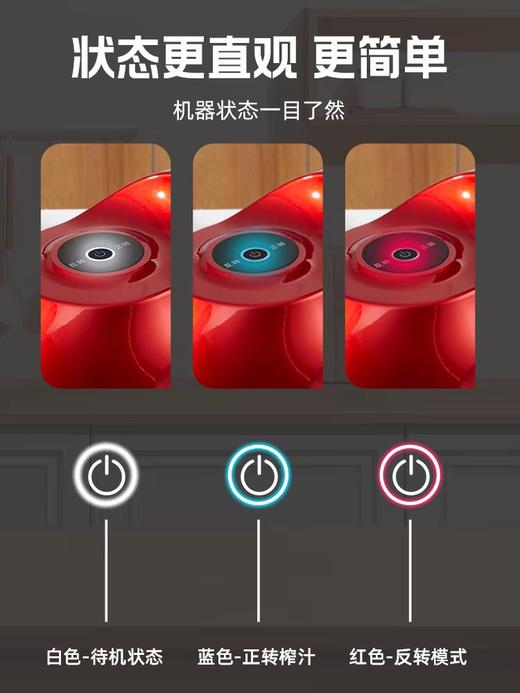 新款原汁机低速西芹榨汁机家用全自动果蔬慢磨机 商品图2