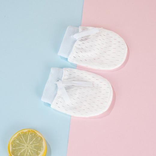 【新生儿防抓伤神器！】婴儿纯棉防抓手套0-12个月宝宝透气轻薄防护手套新生儿防啃咬薄款 商品图9