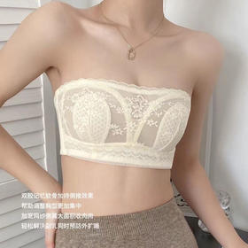 超值任选2件【双胶记忆软骨，加持侧推效果！】柔雾幻想内衣女大胸显小聚拢抹胸，无钢圈收副乳防下垂无肩带文胸罩，轻松解决副乳同时预防外扩-lm！