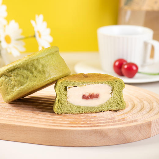 「烘焙食研室」抹茶草莓大鼓 商品图0