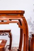 红桥红  家具严选  缅甸花梨（大果紫檀）【石面 78 仿故宫文竹 方桌五件套】 商品缩略图3