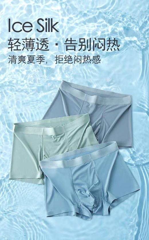 男士抗菌凉感速干内裤平角裤 商品图2