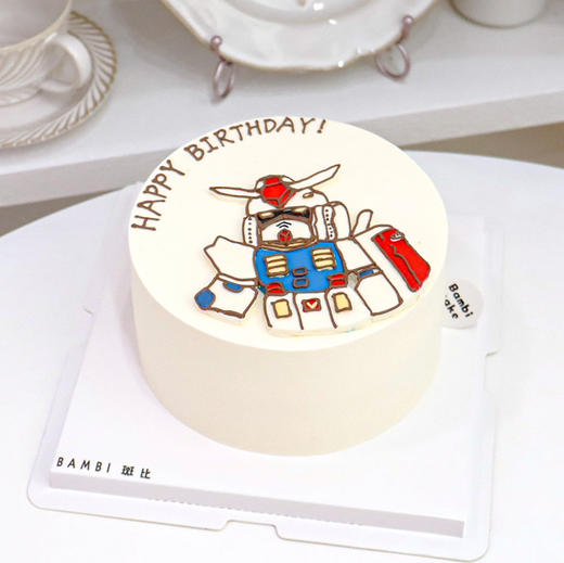 高达丨手绘蛋糕 商品图1