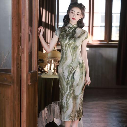 春夏高端改良旗袍连衣裙BJS9051 商品图0