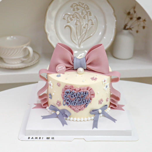 紫色浪漫蝴蝶结 商品图0