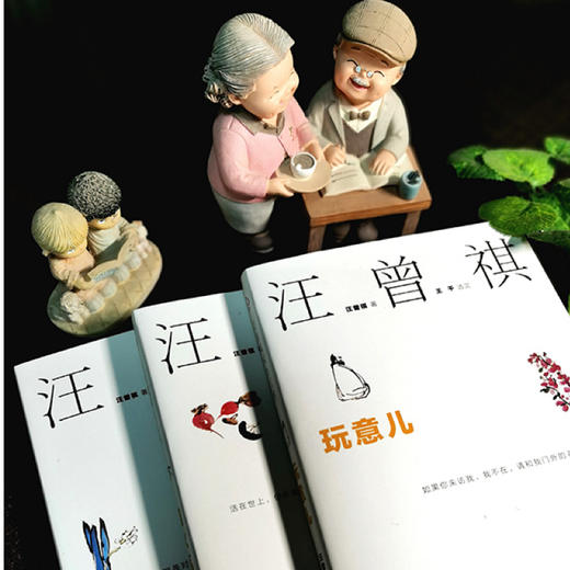 汪曾祺闲坐三书：玩意儿、烟火气、人情味 商品图2