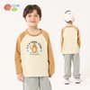 贝贝怡男童t恤长袖2024春装儿童插肩袖圆领打底衫休闲亲肤纯棉上衣ZB1DS057 商品缩略图2