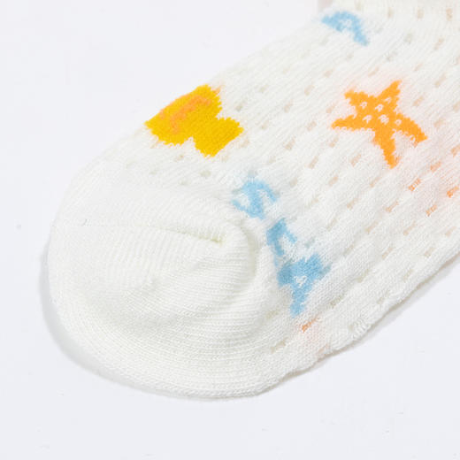 贝贝怡男童袜子春夏薄款休闲亲肤萌趣儿童袜子男ZB5DP018 商品图5