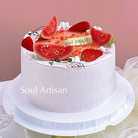 季夏·芭乐树莓蛋糕3