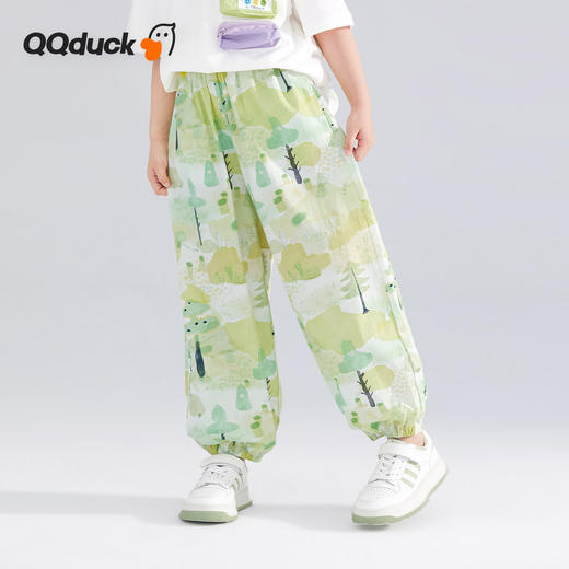 【清仓捡漏】【120-165】【可可鸭】女童夏季防蚊裤轻薄碎花裤子 商品图7