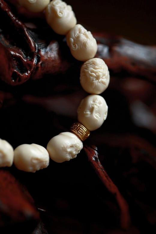 十八罗汉°精工小米粒猛犸手串 商品图4