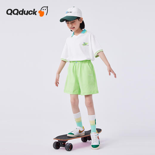 【120-165】【可可鸭】女童夏季运动五分短裤 商品图9