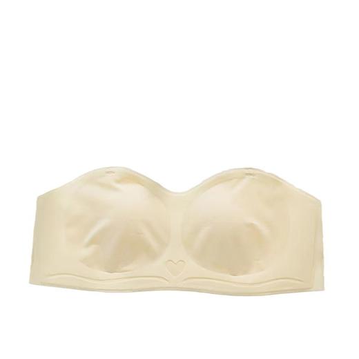 【超值任选2件！】夏季薄款兔耳朵隐形无肩带抹胸内衣，聚拢防滑无痕美背裹胸文胸罩，凉皮轻透清凉舒爽一夏-QQ 商品图4