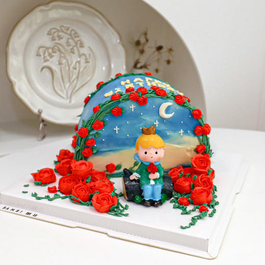小王子&玫瑰丨蛋糕 商品图2