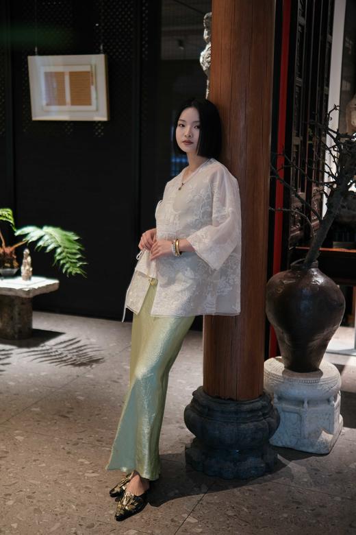 意大利进口小羊皮手工打造优雅国风穆勒拖鞋，篙档质感一脚蹬乐福鞋，鞋型秀美显脚瘦👍🏻轻巧好走不拖沓，柔软细腻，鞋底防滑，精美舒适，日常穿搭好选择 商品图12