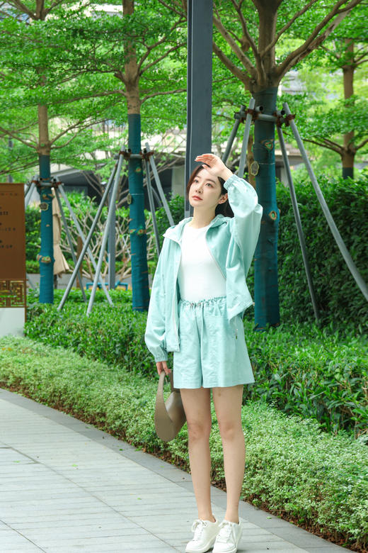 薄荷曼波风休闲套装 商品图2