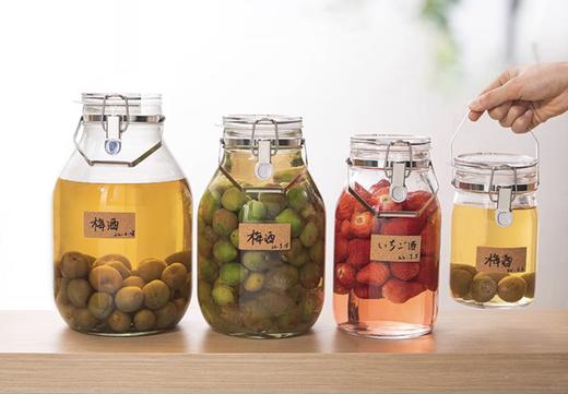 日本星硝手提玻璃密封罐 商品图3