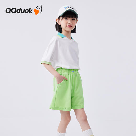 【120-165】【可可鸭】女童夏季运动五分短裤 商品图7