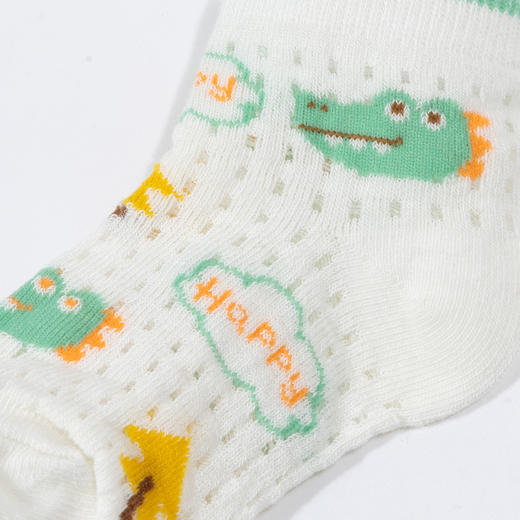 贝贝怡10双子童袜四季休闲亲肤舒适萌趣可爱宝宝袜子男童ZB5DP017 商品图8