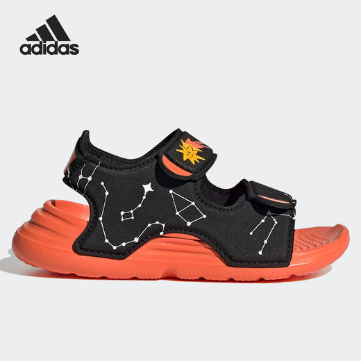 5折【自营】adidas/阿迪达斯  新款夏季小童透气耐磨舒适轻便运动休闲凉鞋 GX2449 商品图0