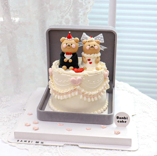 首饰盒婚礼小熊 商品图1