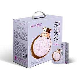 红梅芋泥牛乳200ml*12