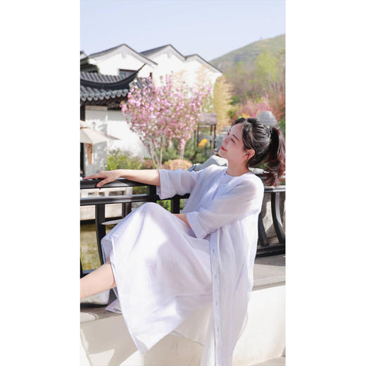 【2026东衣作】开衫（21705238B暮山紫） 商品图0