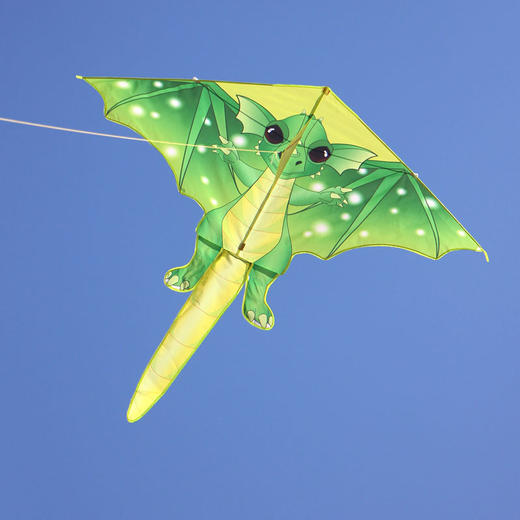 【初学者专用微风易飞，永健风筝三角】潍坊风筝永健风筝，不止颜值出色性能，三角儿童卡通恐龙风筝好飞易飞摆摊多种颜色QQ 商品图3