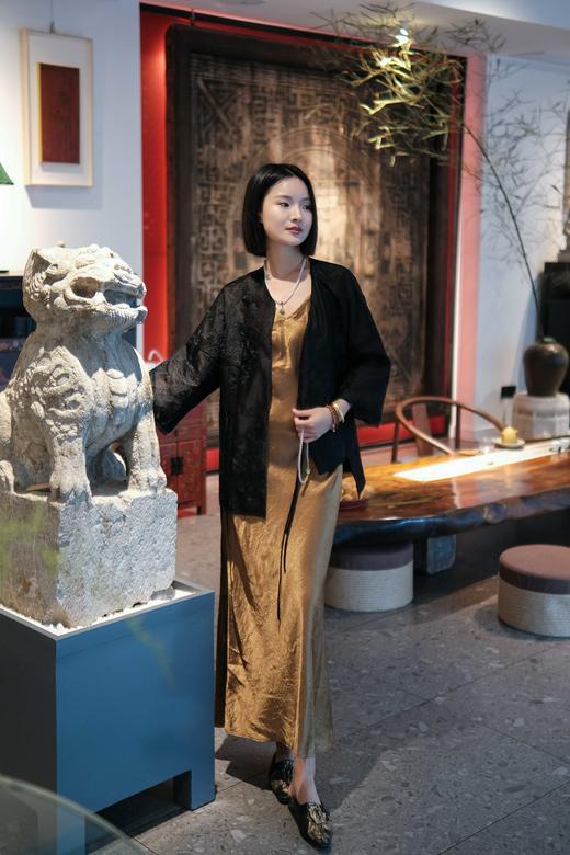 意大利进口小羊皮手工打造优雅国风穆勒拖鞋，篙档质感一脚蹬乐福鞋，鞋型秀美显脚瘦👍🏻轻巧好走不拖沓，柔软细腻，鞋底防滑，精美舒适，日常穿搭好选择 商品图11