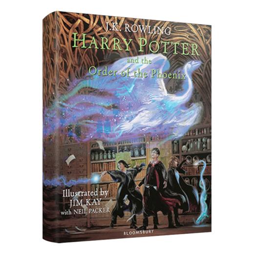 英国彩绘版哈利波特与凤凰社5第五部精装英文原版 Harry Potter and the Order of the Phoenix Illustrated 英文版 进口英语书籍 商品图5